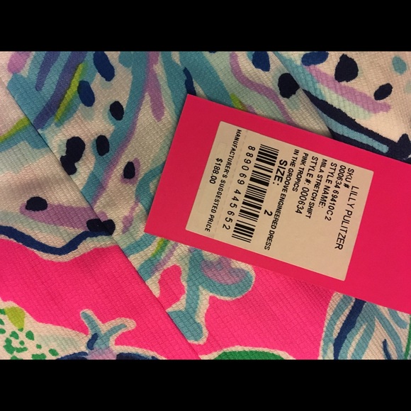 Lilly Pulitzer Mila stretch shift - Picture 5 of 5
